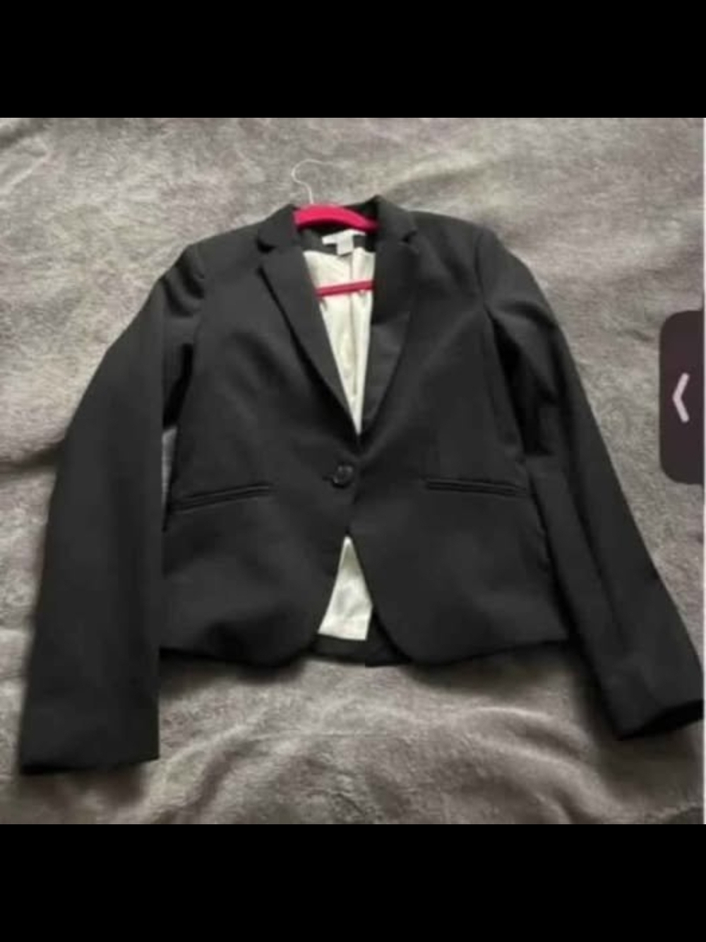 Classic Black Women's Tailored Blazer